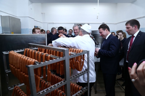 Полпред Холманских и губернатор Ямала Кобылкин посетили Курганскую сельхозакадемию