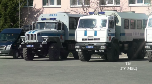 Свердловские омоновцы отправились в очередную командировку на Кавказ