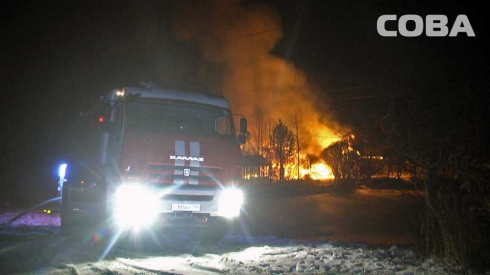 В коллективном саду «Горняк» сгорело несколько домов