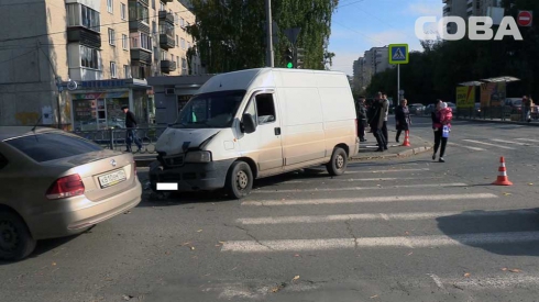 В ДТП на Уралмаше пострадали два пешехода