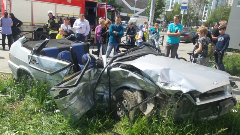 В Екатеринбурге в результате ДТП пострадал восьмимесячный ребенок