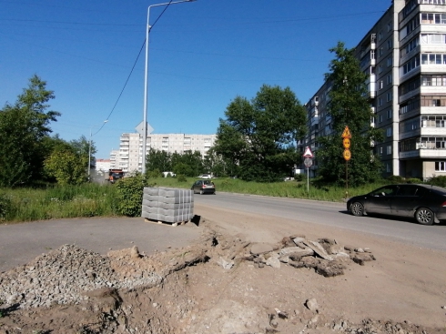 В Нижнем Тагиле ремонтируют дорогу по улице Дружинина